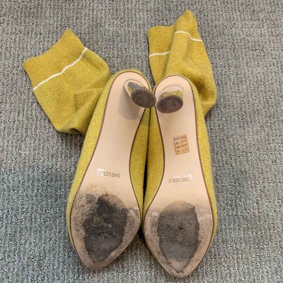 Gold Sock Boots - Picture 9 of 9